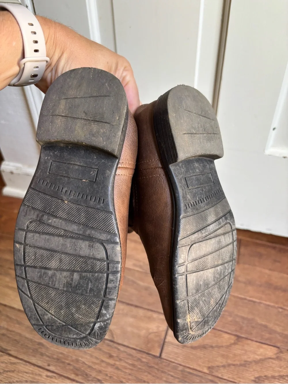 Kids Jared brown cowboy boots size 1